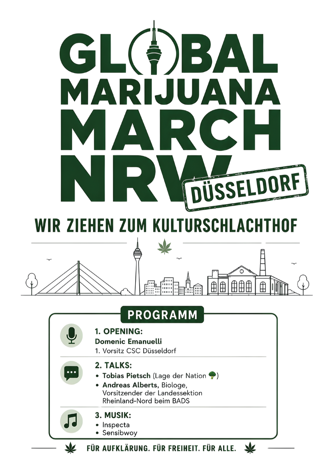 GMM Handout Global Marijuana March Düsseldorf 2026